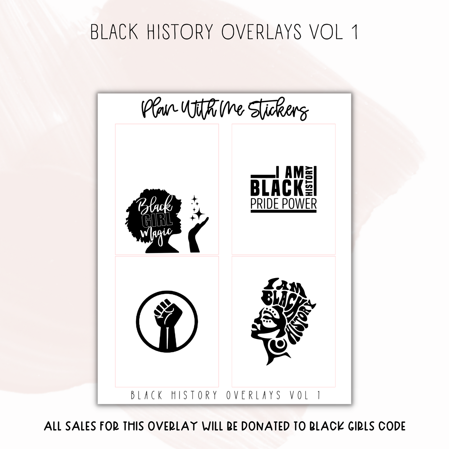 Black History Overlays Vol 1