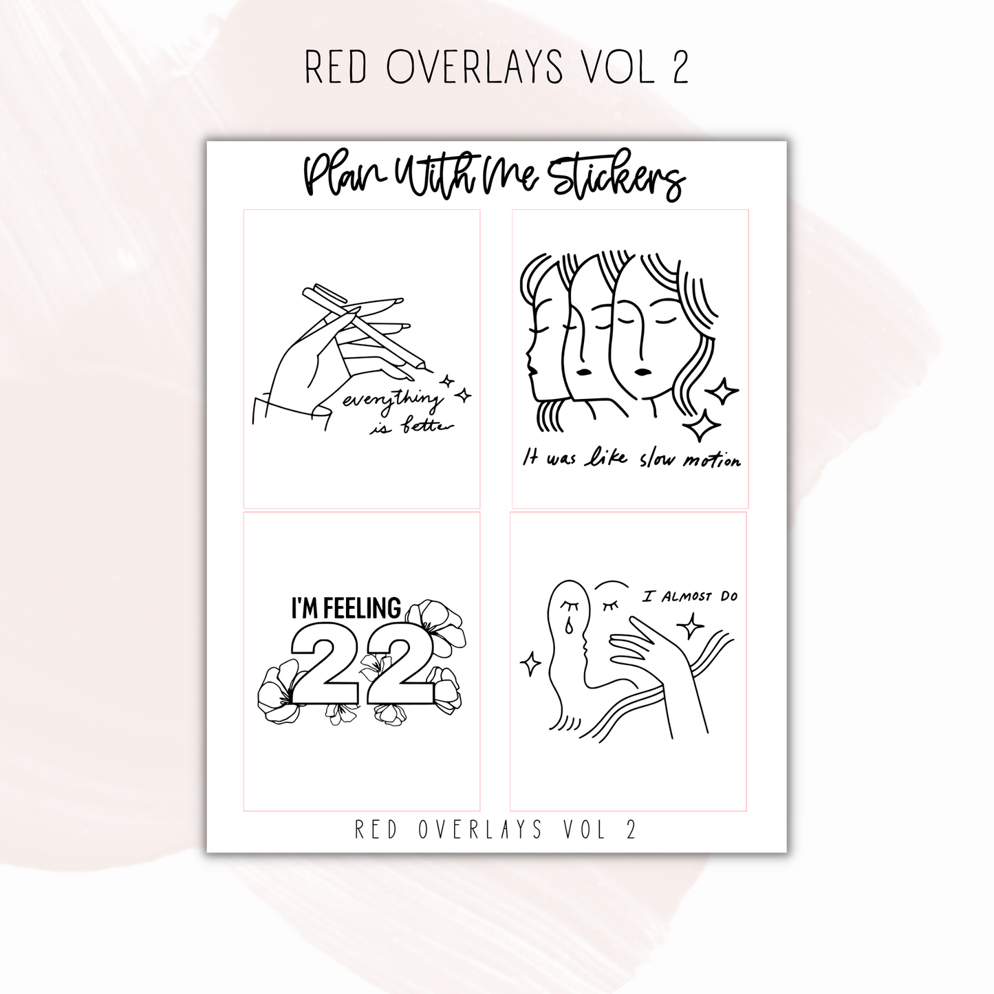 Red Overlays Vol 2