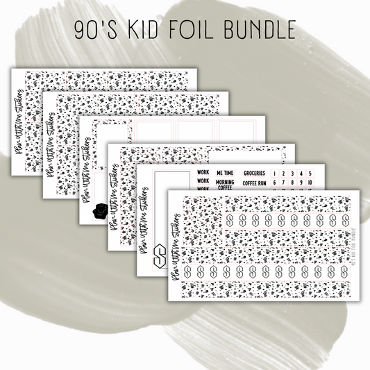 90's Kid Foil Bundle