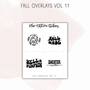 Fall Overlays Vol 11