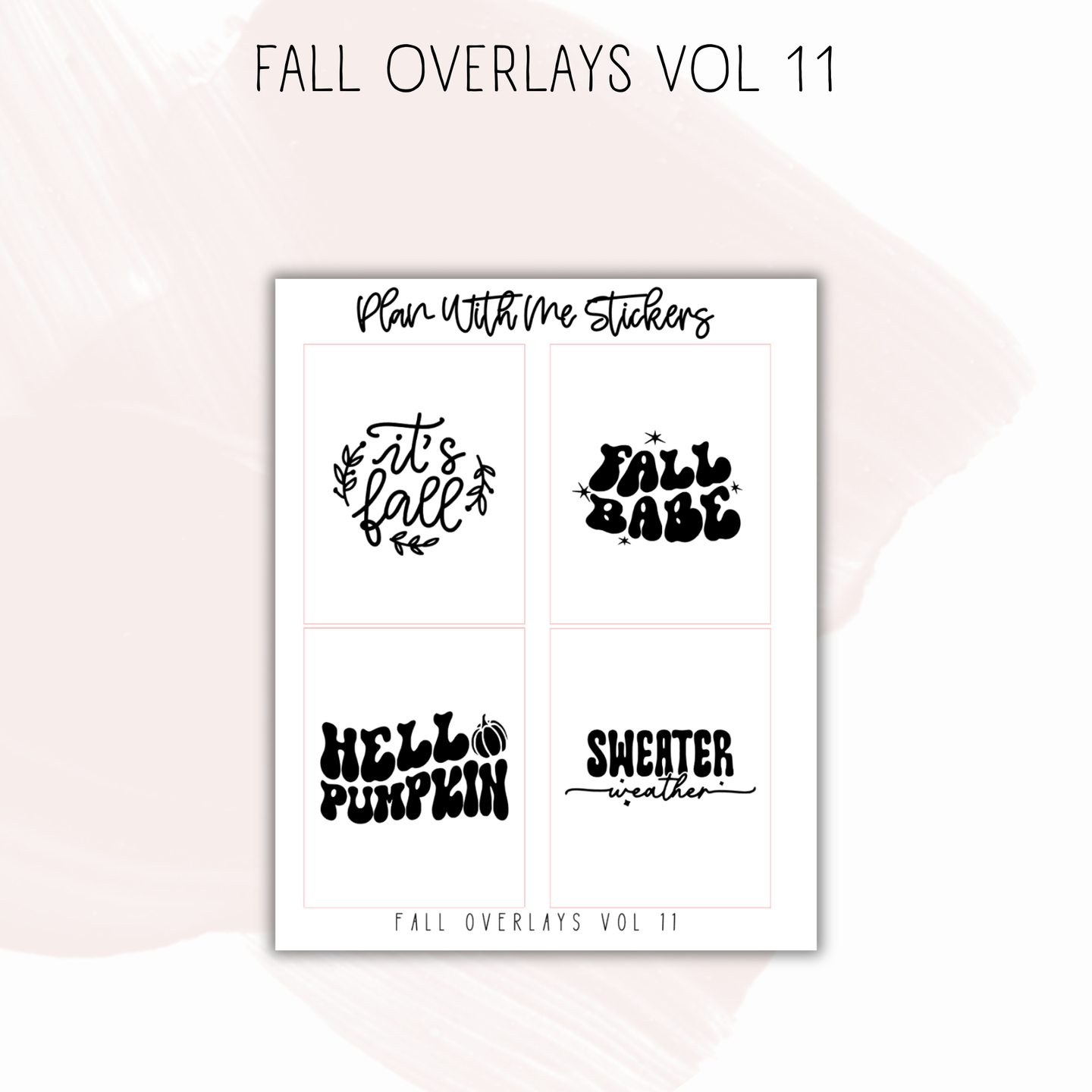 Fall Overlays Vol 11