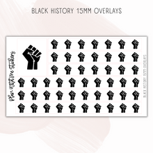 Load image into Gallery viewer, Black History 15mm Overlays
