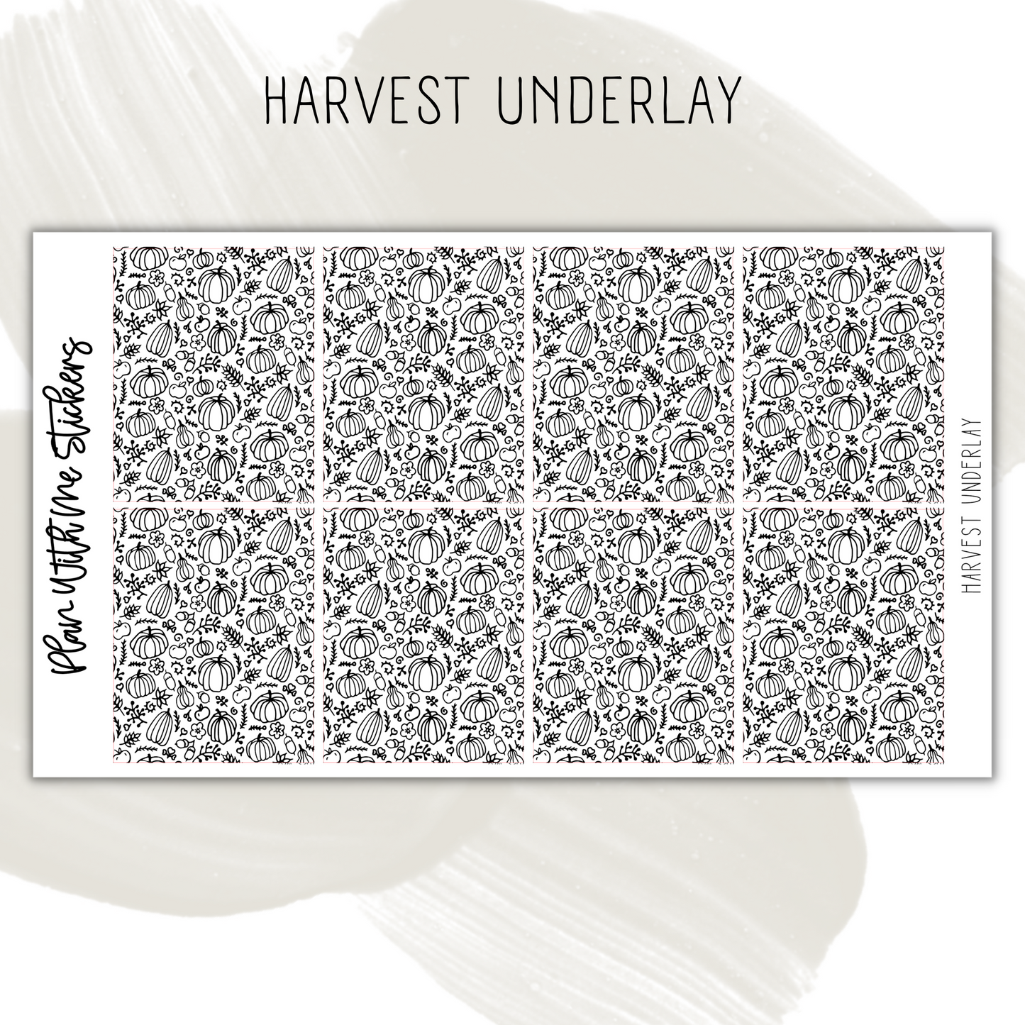 Harvest Underlay