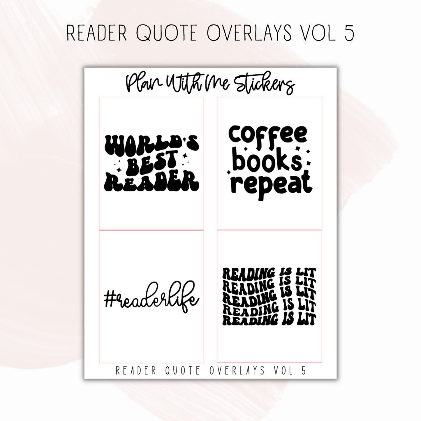 Reader Overlays Vol 5