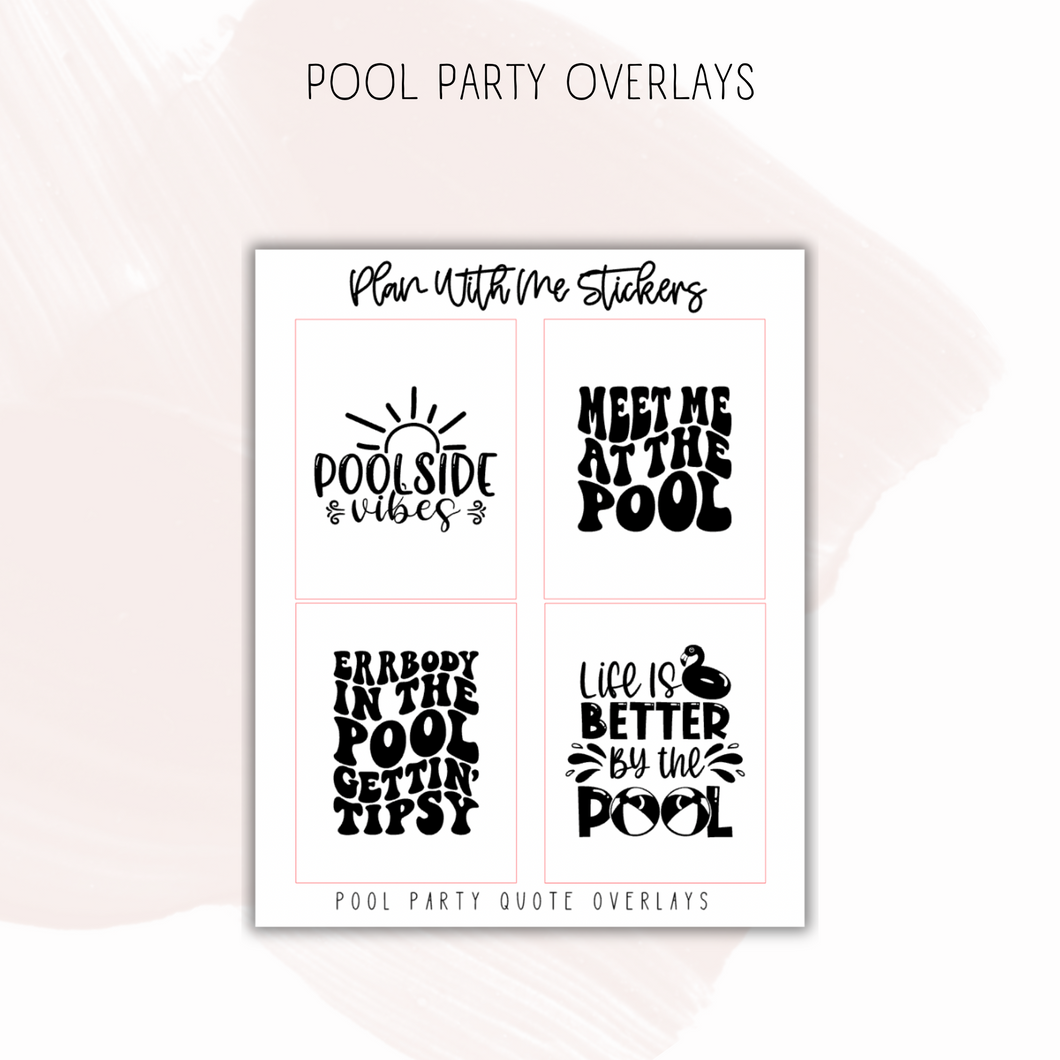 Pool Party Overlay