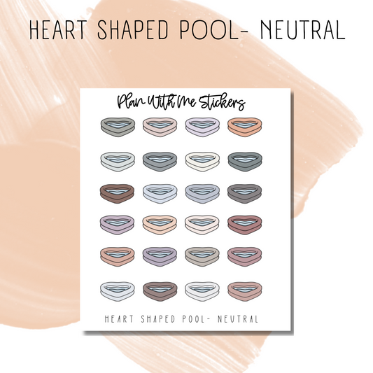 Heart Shaped Pool | Doodles