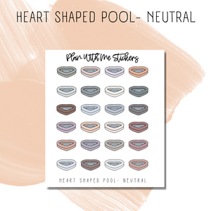 Heart Shaped Pool | Doodles