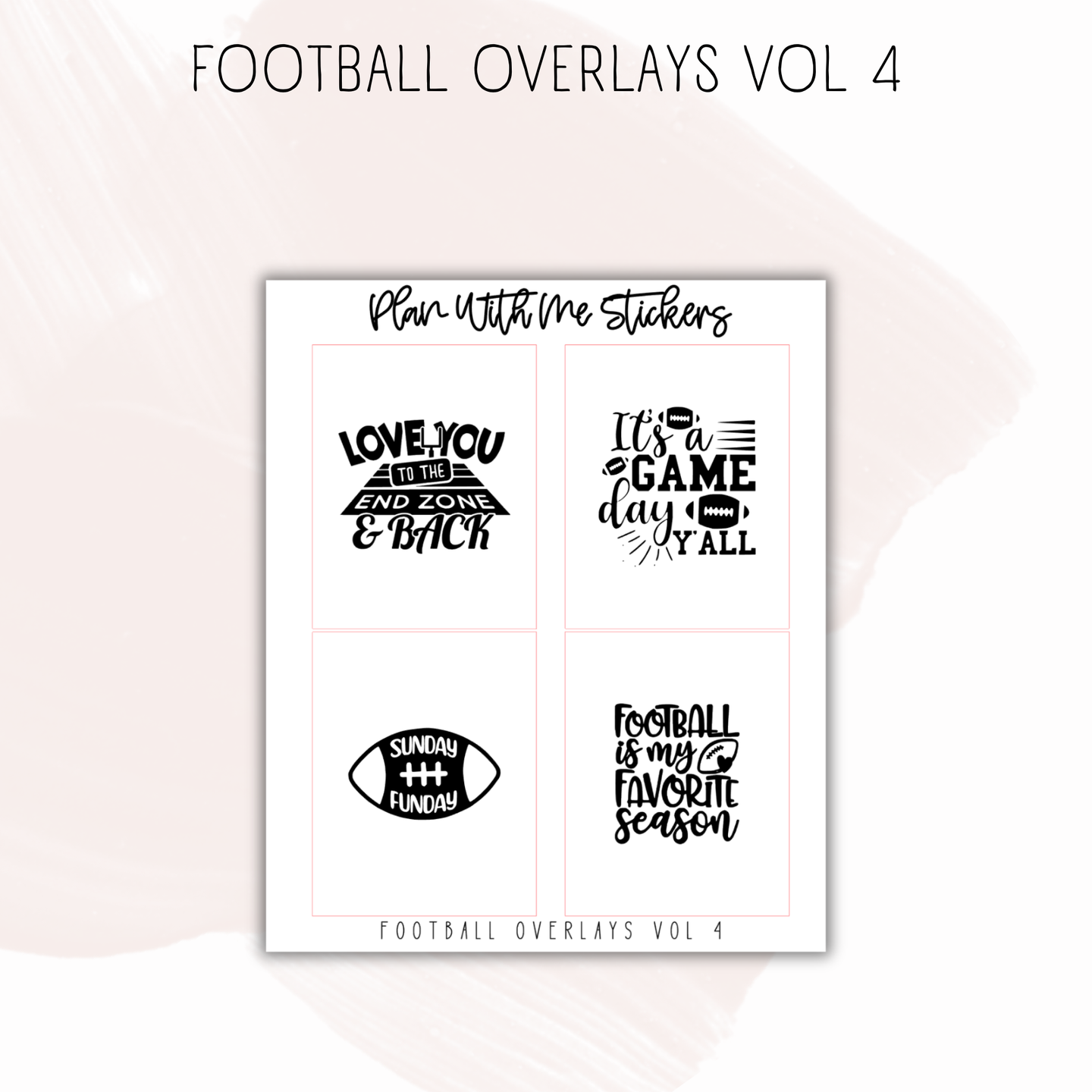 Football Overlays Vol 4