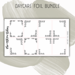 Daycare Foil Bundle