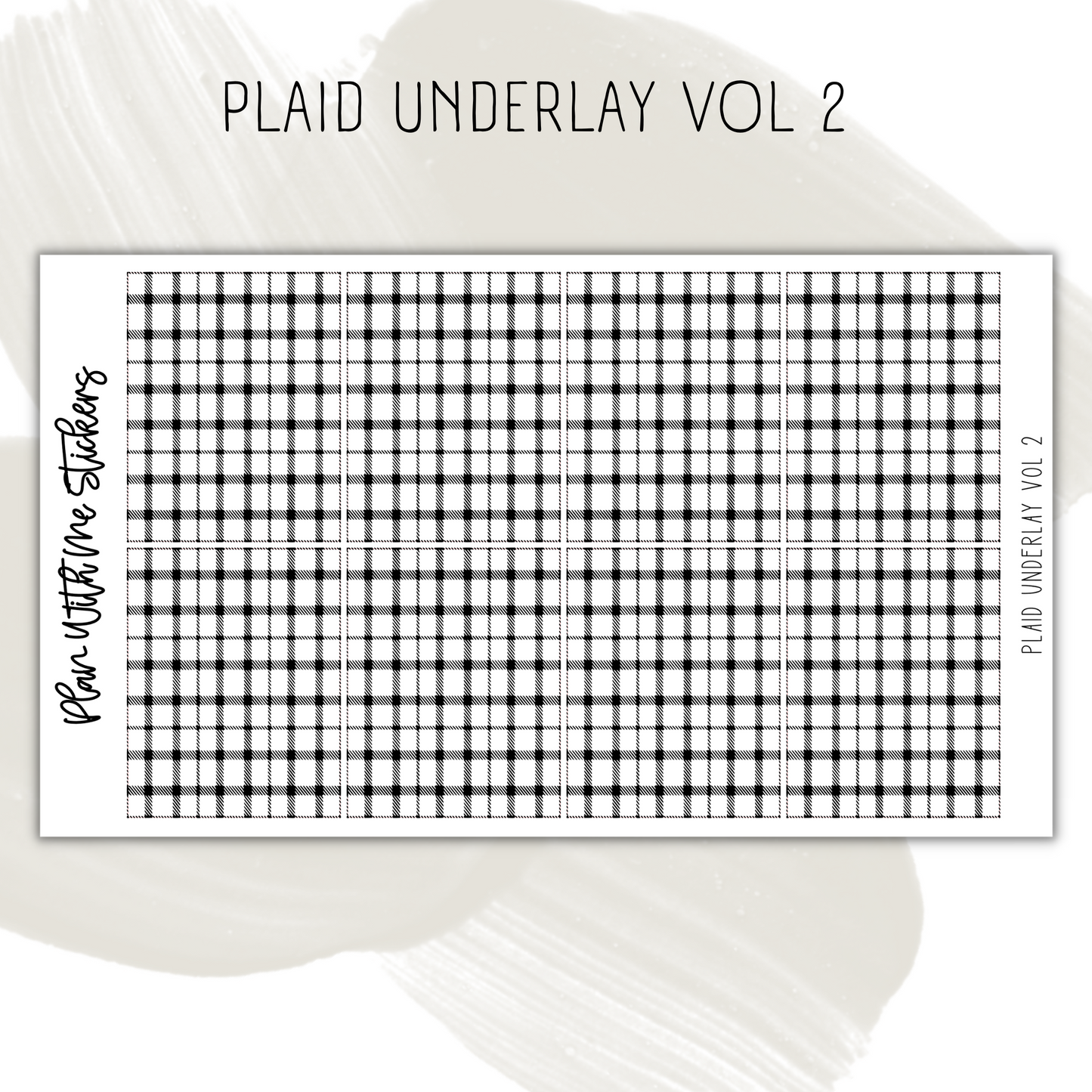 Plaid Underlay Vol 2