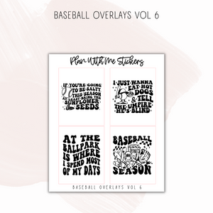 Baseball Overlays Vol 6