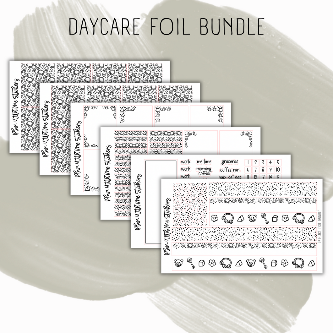 Daycare Foil Bundle