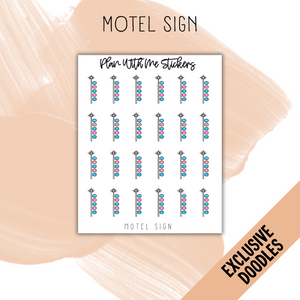 Motel Sign | Doodles