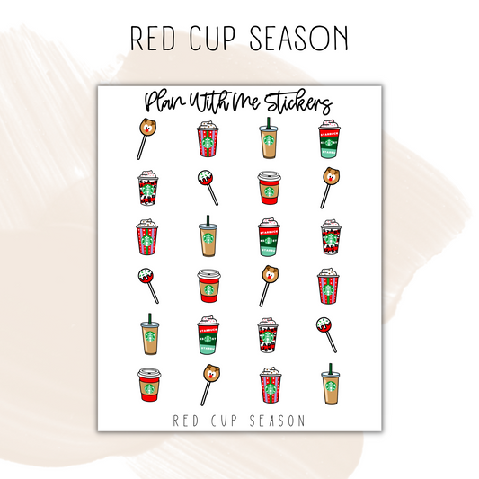Red Cup Season | Doodles