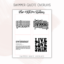 Load image into Gallery viewer, Swimmer Overlays
