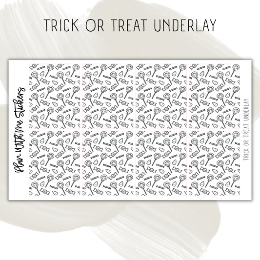 Trick or Treat Underlay
