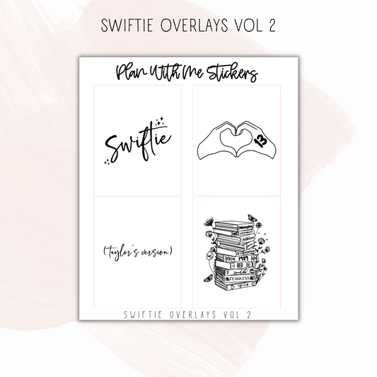 Swiftie Overlays Vol 2