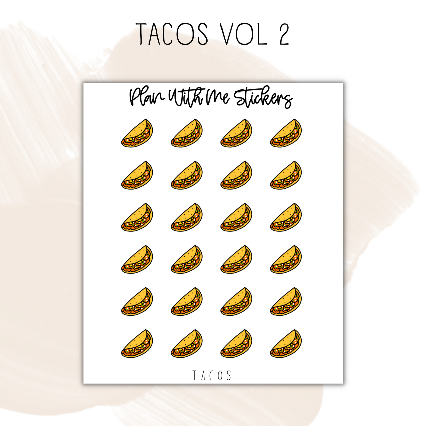Tacos Vol 2 | Doodles