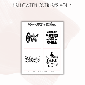 Halloween Overlays Vol 1