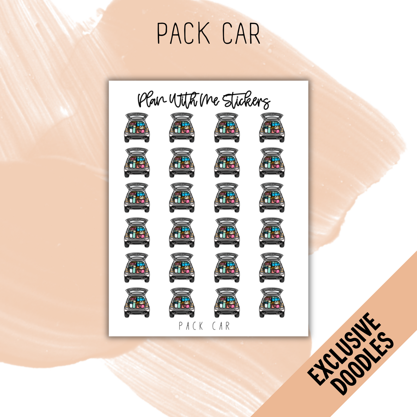 Pack Car | Doodles