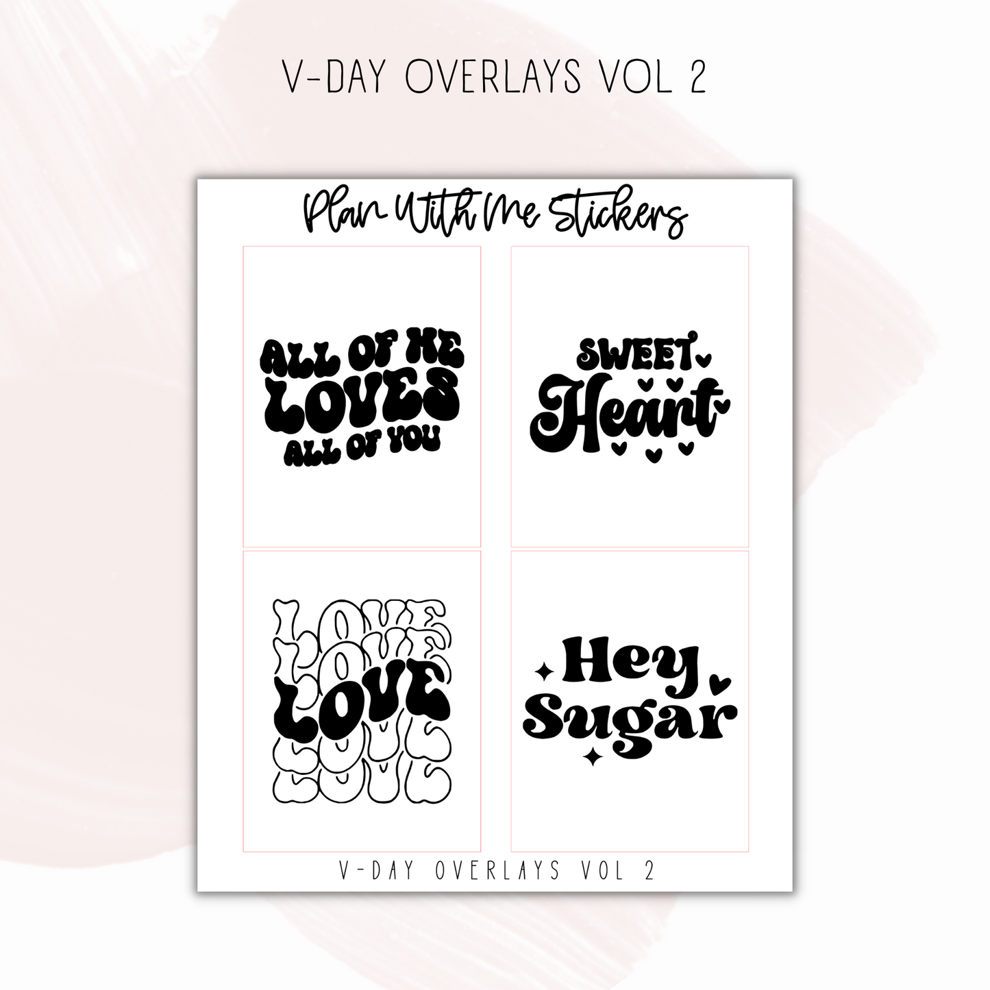 V-Day Overlays Vol 2