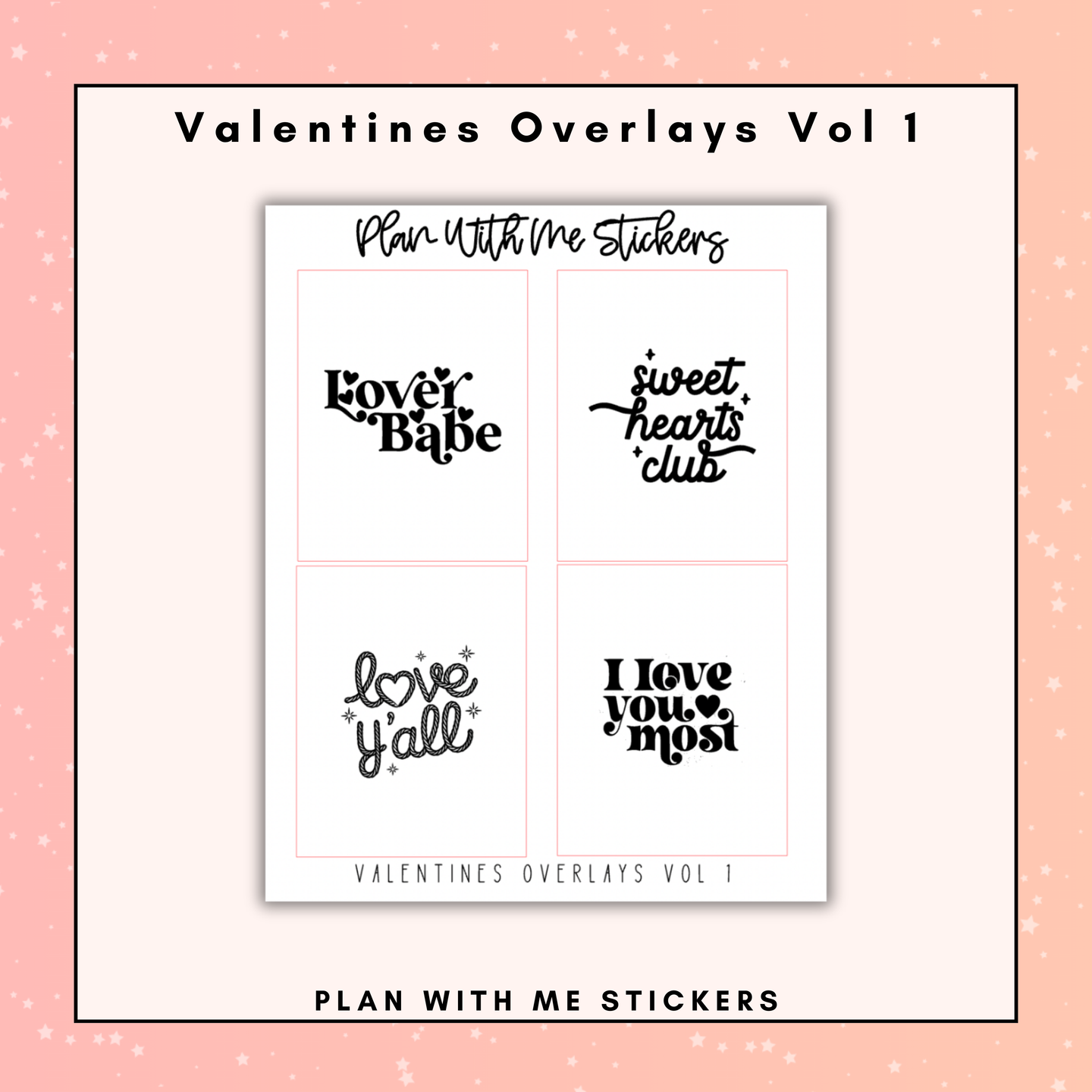 Valentines Overlays Vol 1