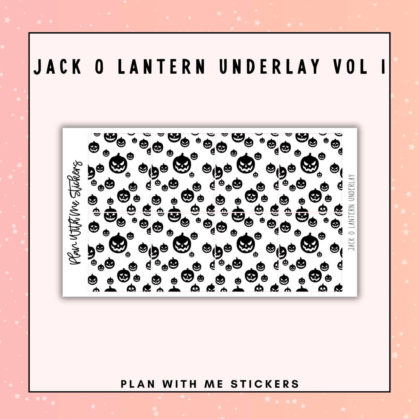 Jack O Lantern Underlay Vol 1