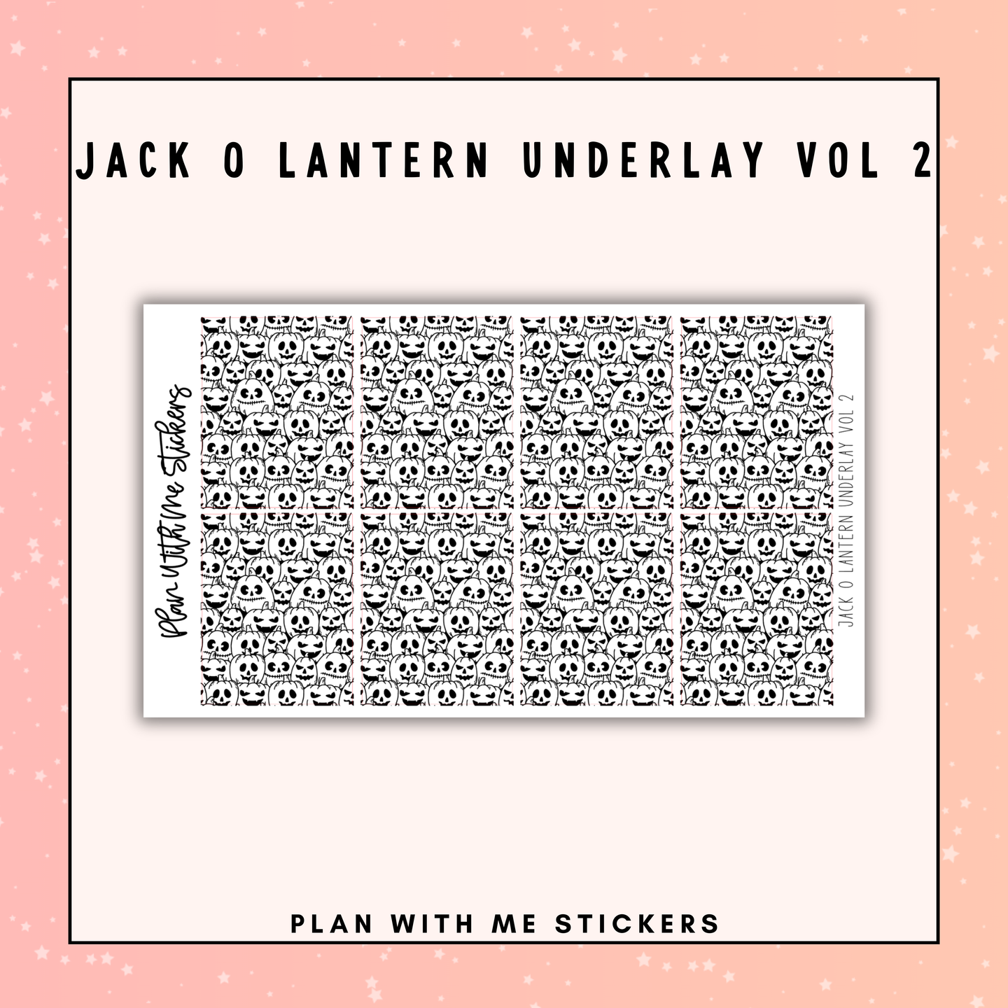 Jack O Lantern Underlay Vol 2