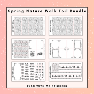 Spring Nature Walk Foil Bundle