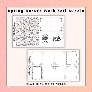 Spring Nature Walk Foil Bundle