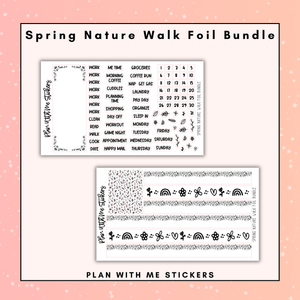 Spring Nature Walk Foil Bundle