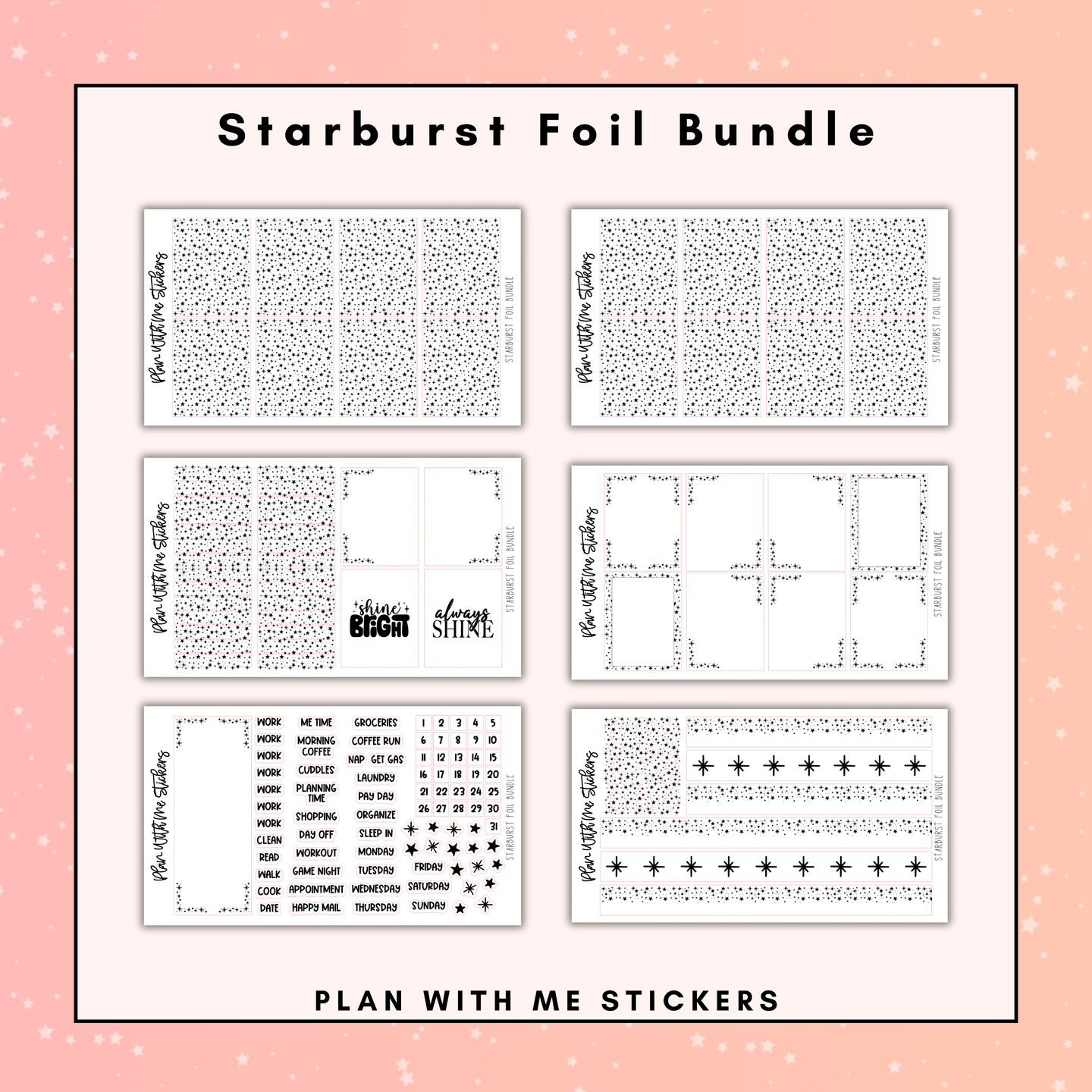 Starburst Foil Bundle