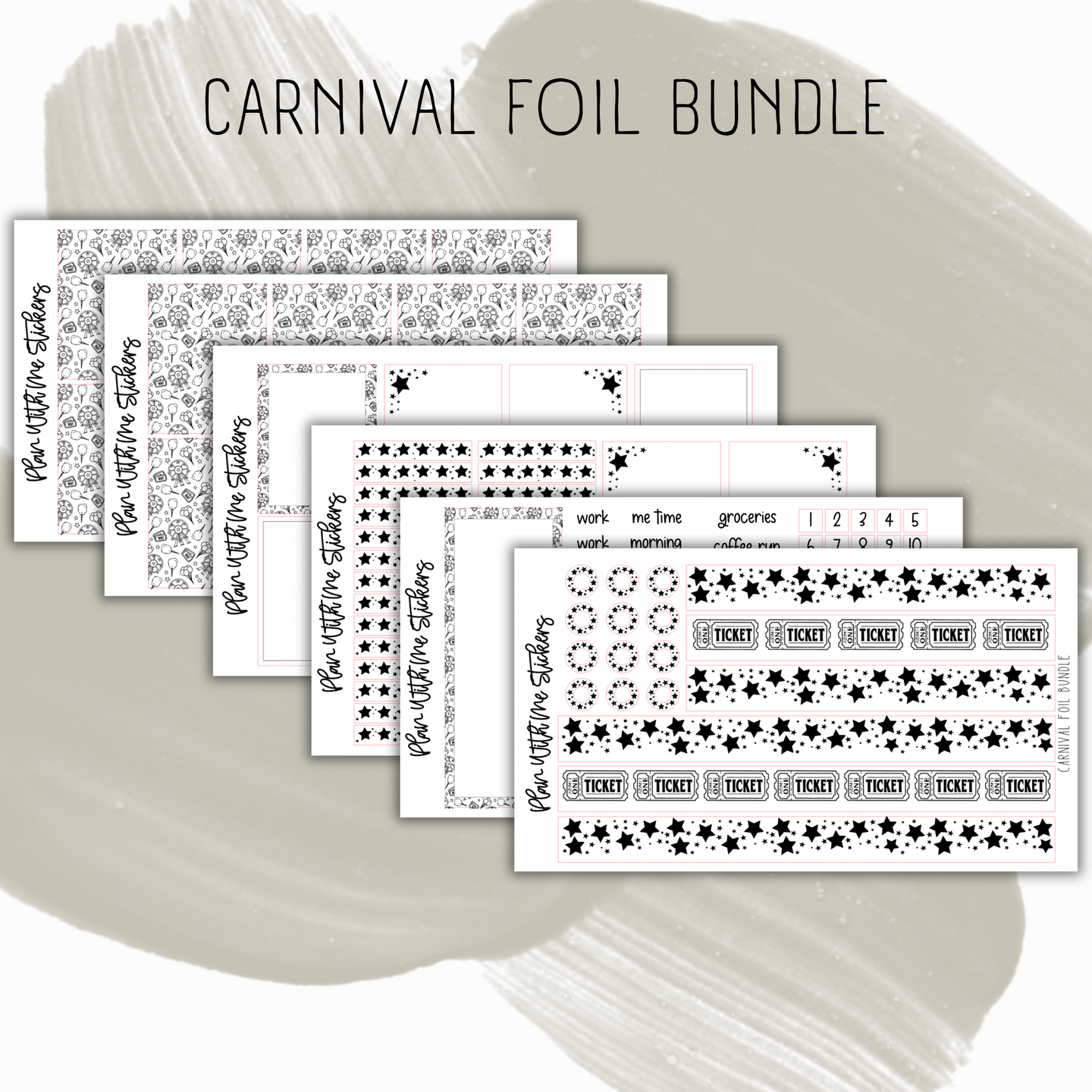 Carnival Foil Bundle