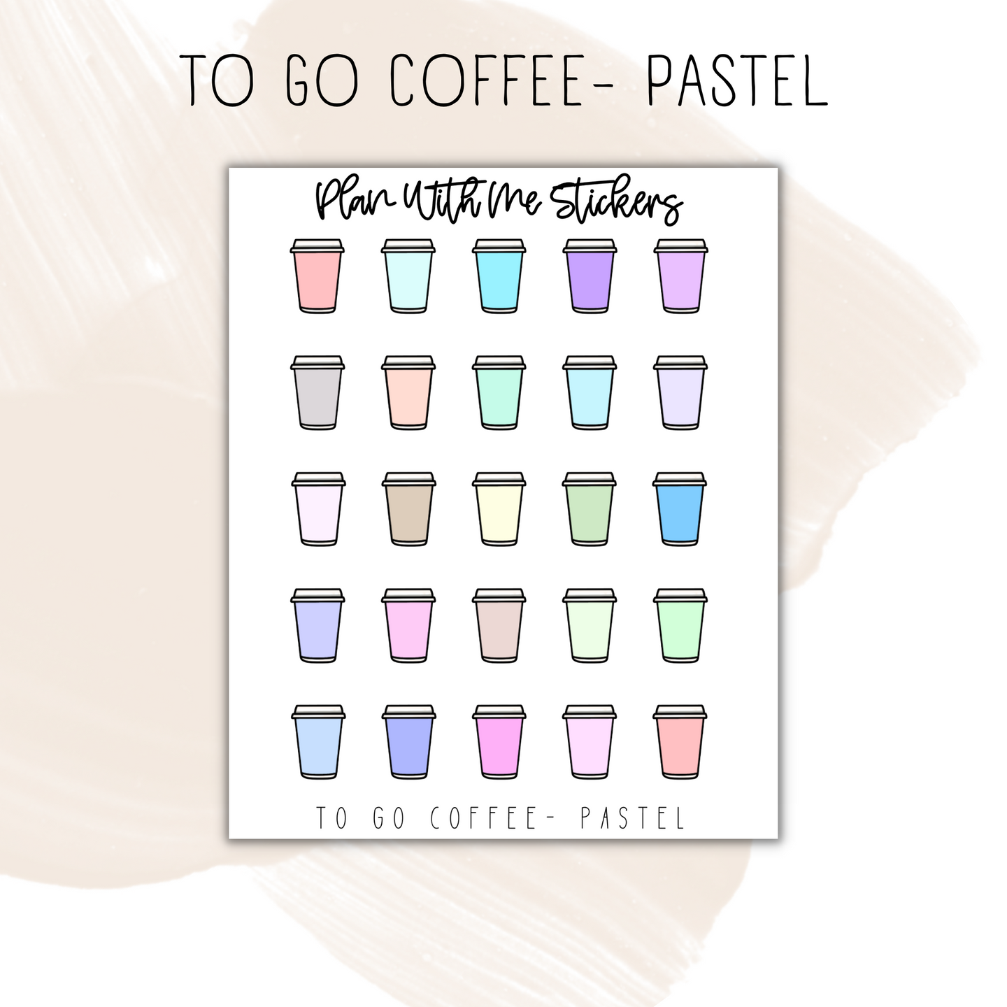 To Go Coffee | Doodles