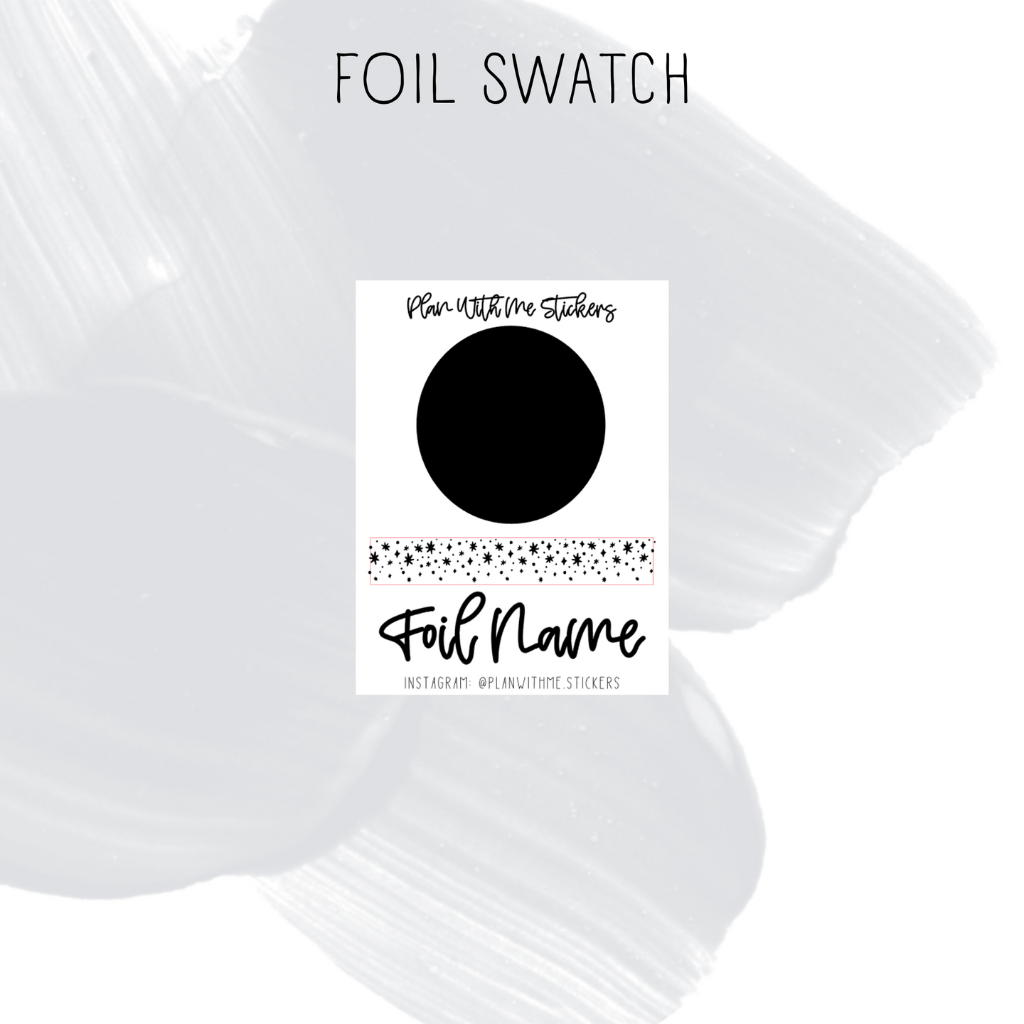 Foil Swatch