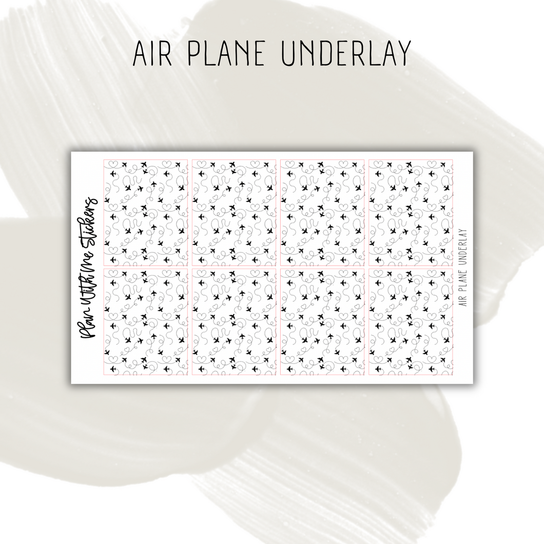 Air Plane Underlay