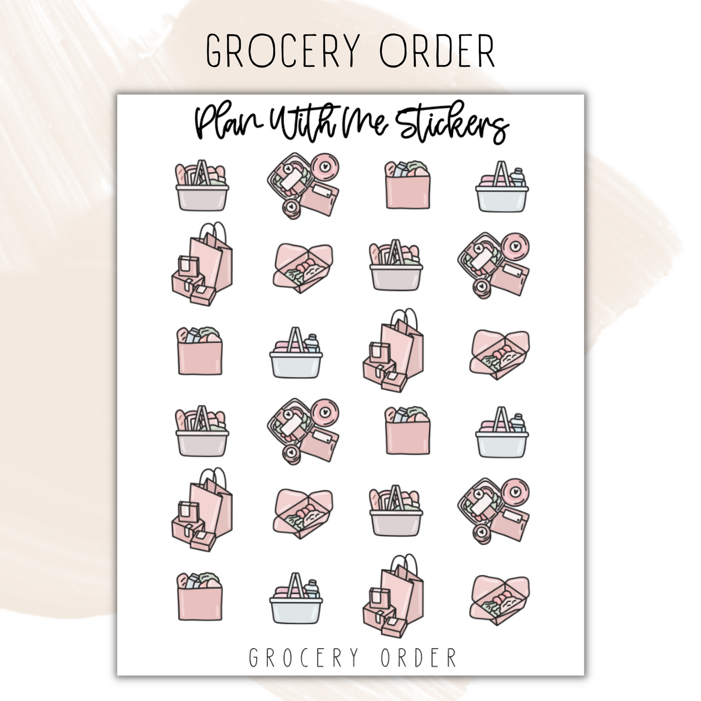 Grocery Order | Doodles