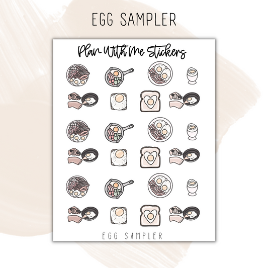Egg Sampler | Doodles