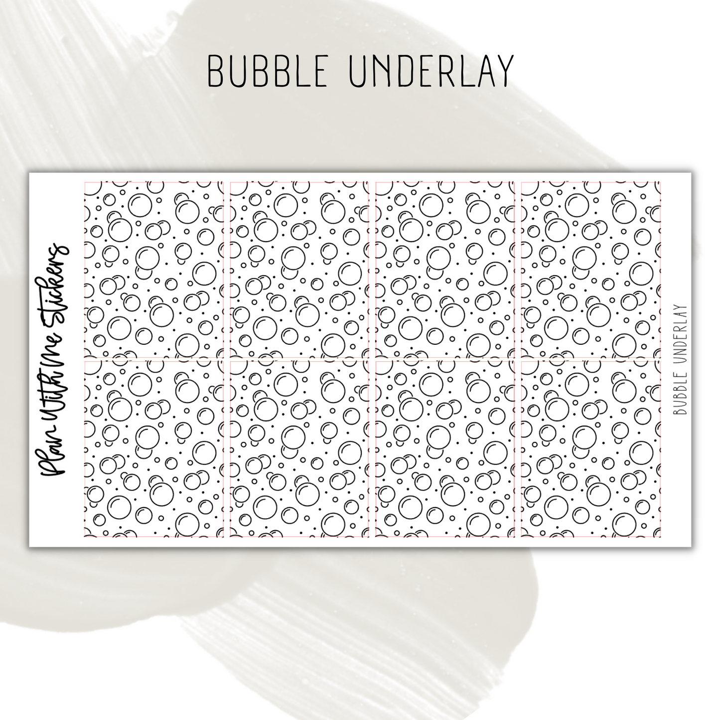 Bubble Underlay