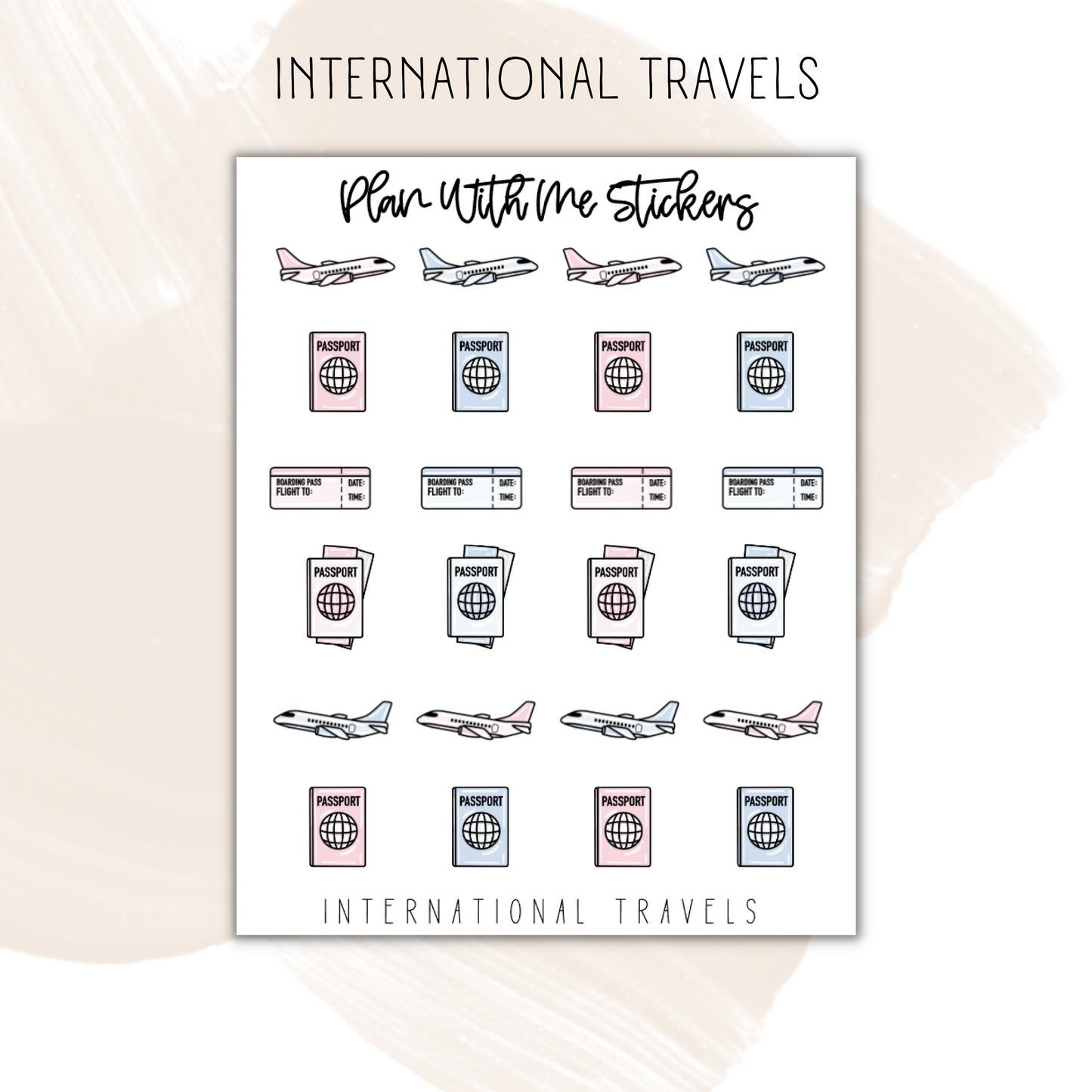 International Travels | Doodles