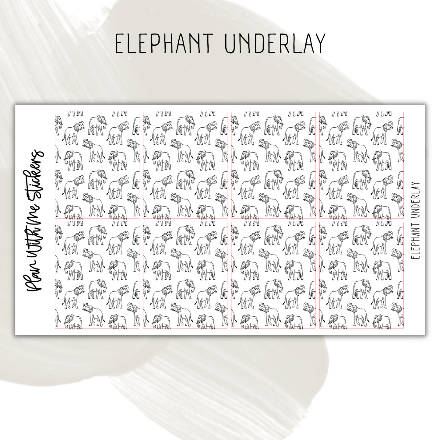 Elephant Underlay