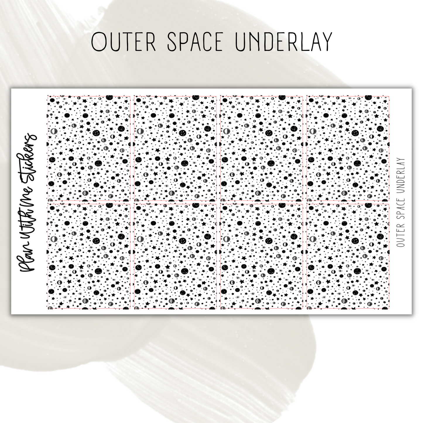 Outer Space Underlay