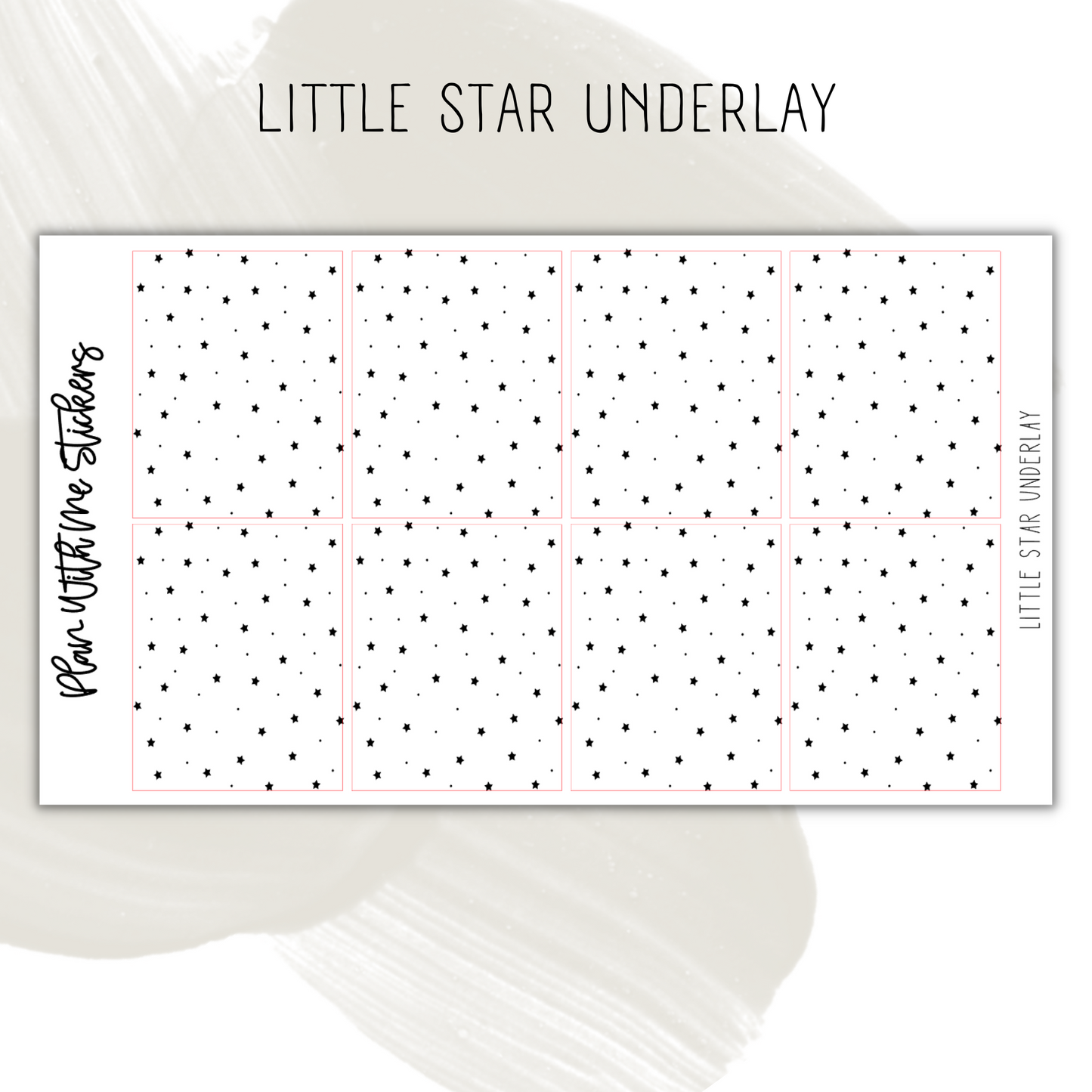 Little Star Underlay