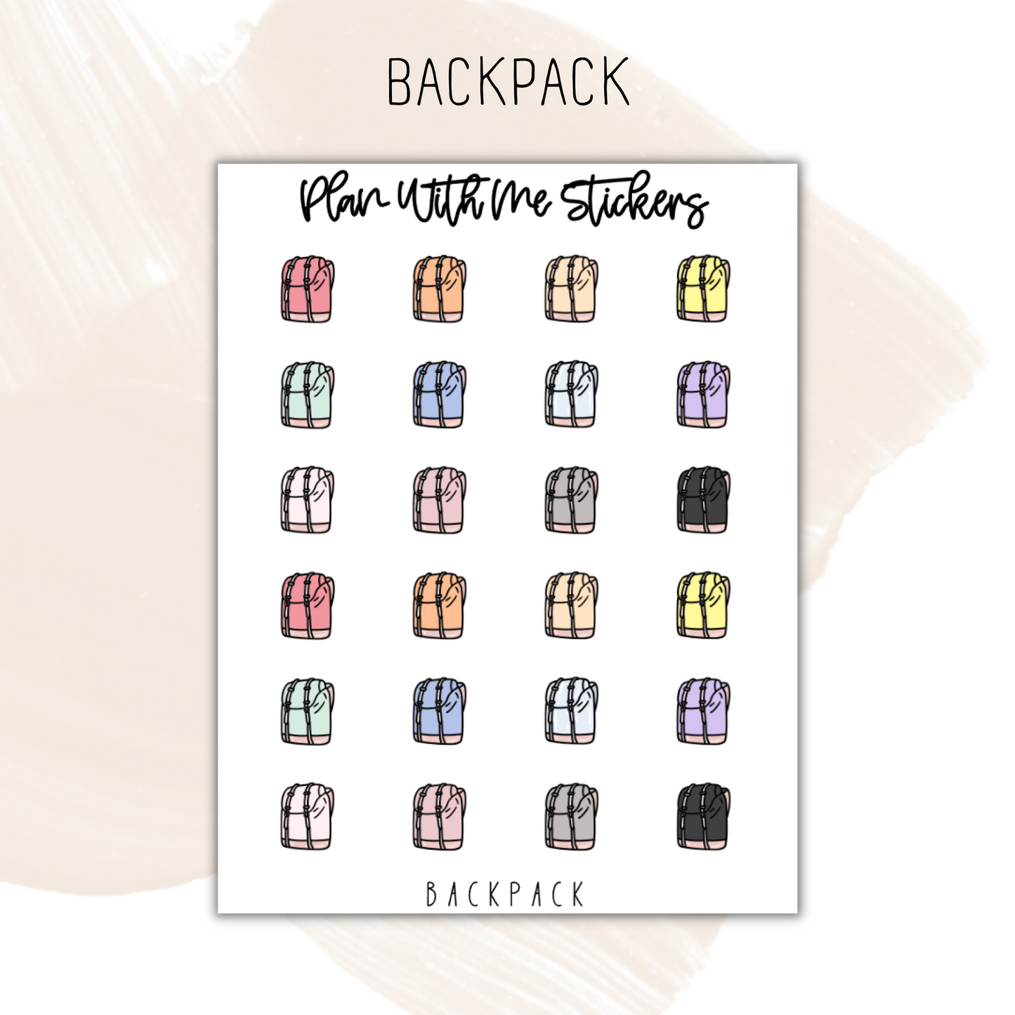 Backpack | Doodles