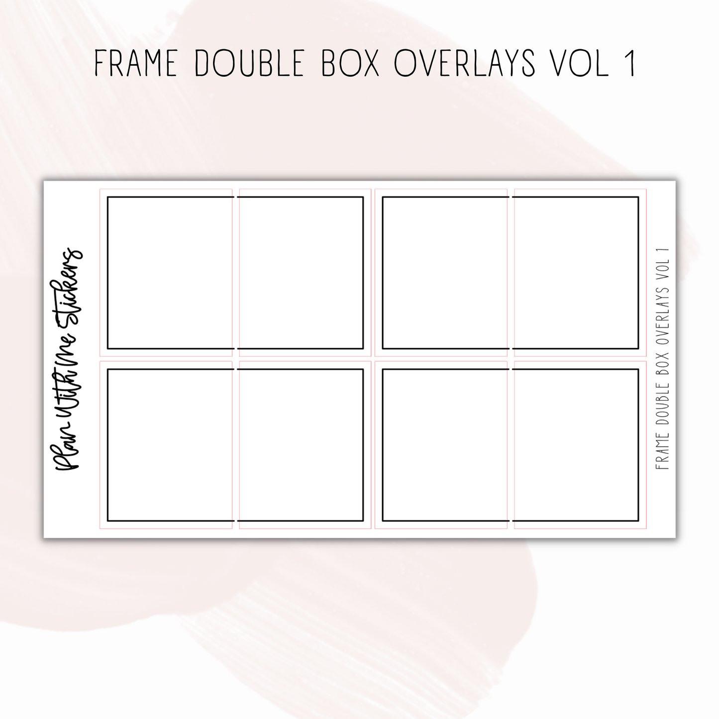 Frame Double Box Overlays