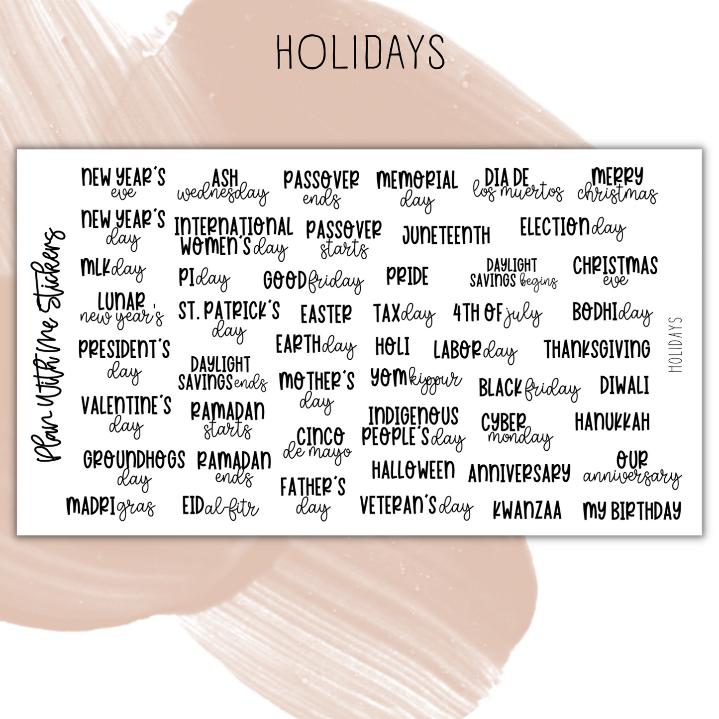 Holidays | Script