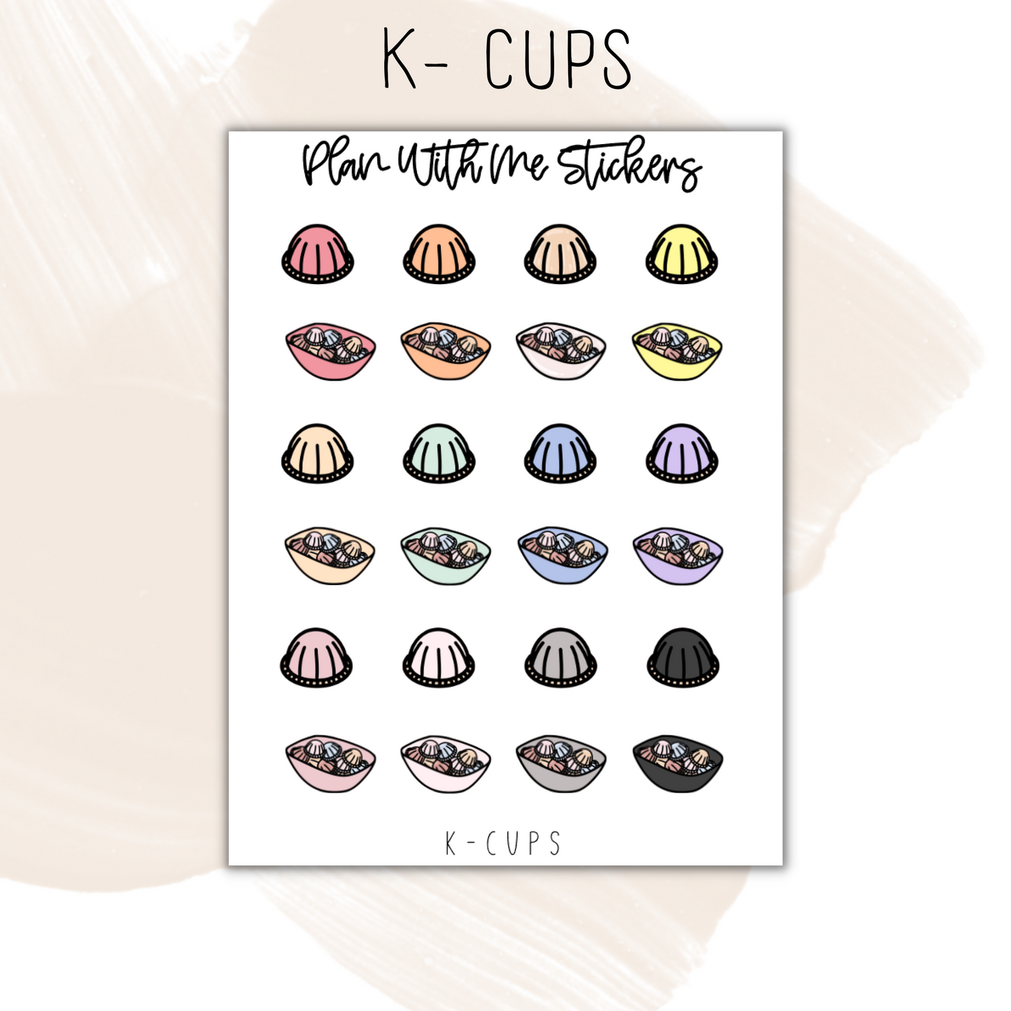 K-Cups | Doodles