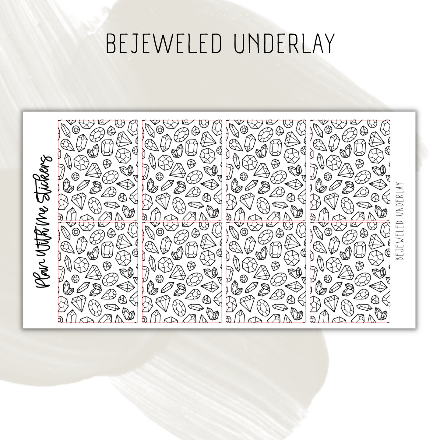 Bejeweled Underlay