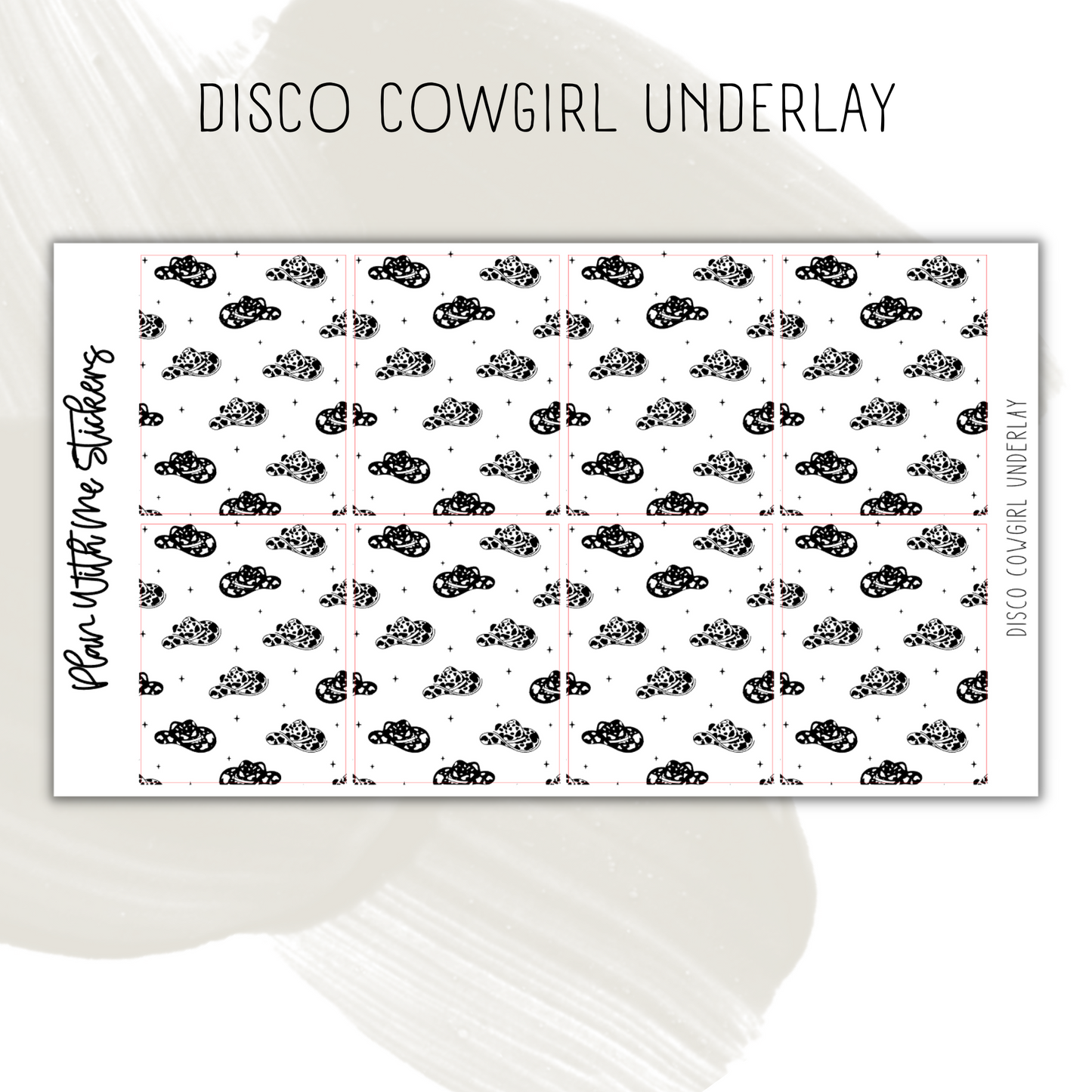 Disco Cowgirl Underlay