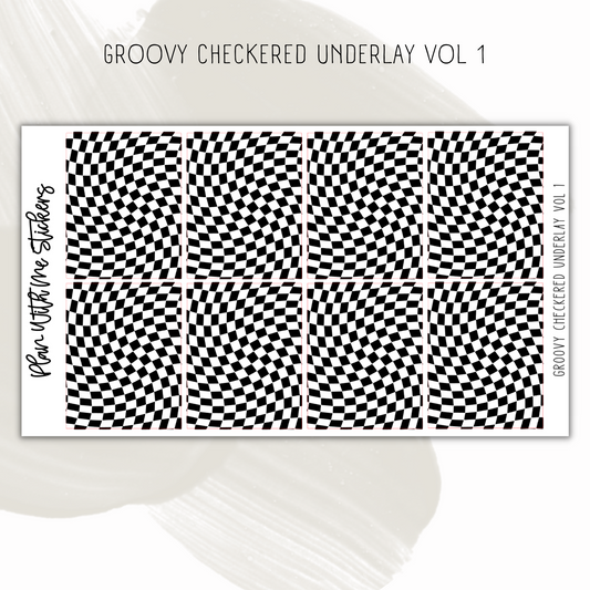 Groovy Checkered Underlay Vol 1